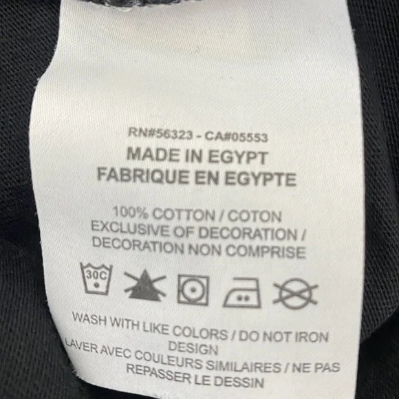 Nike Black Short-Sleeve Tee with Palm Logo - Picture 5 of 5